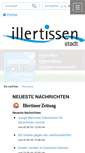 Mobile Screenshot of illertissen.de